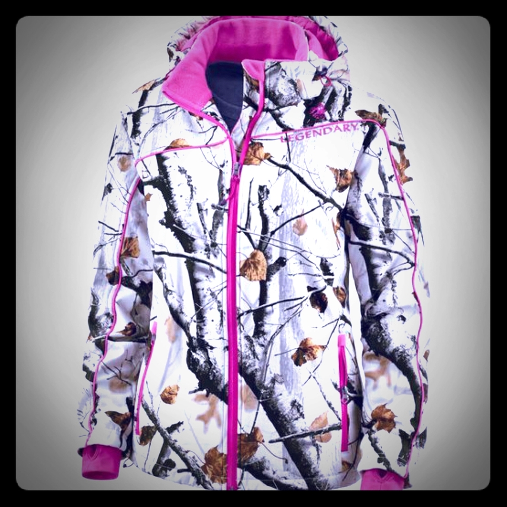 ❄☃️🎄🎁White Snow Camo coat